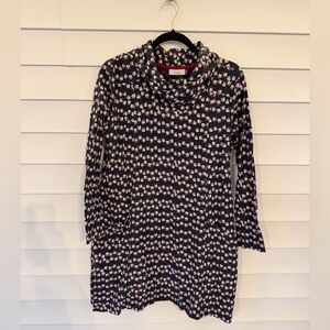 Adini Cowl Neck Casual Dress